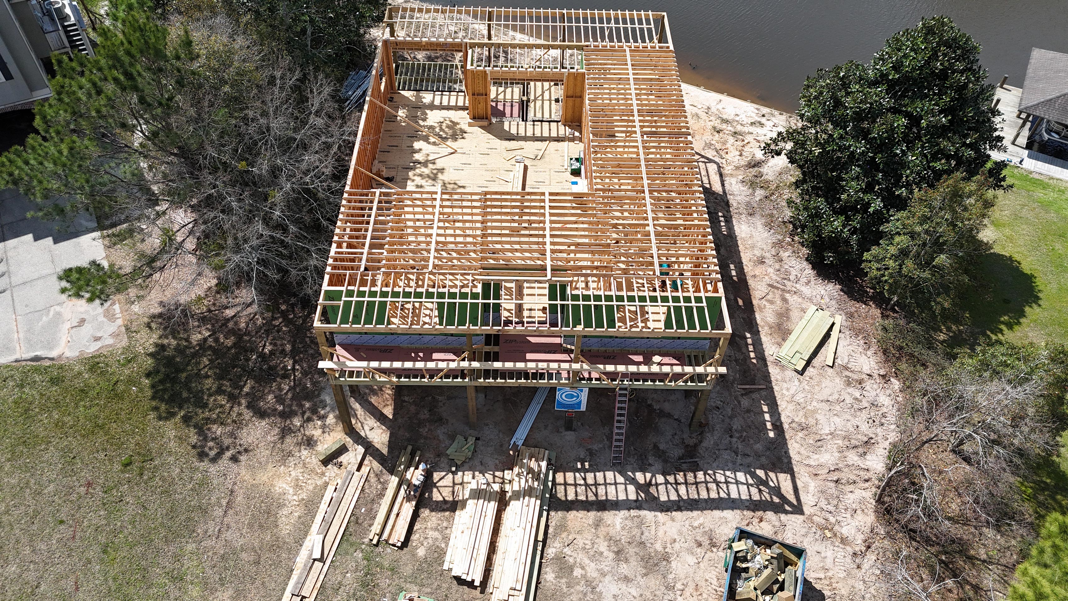 Builds in Progress project by Coastal Contracting on the Mississippi Gulf Coast